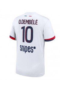 Paris Saint-Germain Ousmane Dembele #10 Jalkapallovaatteet Vieraspaita 2025-26 Lyhythihainen